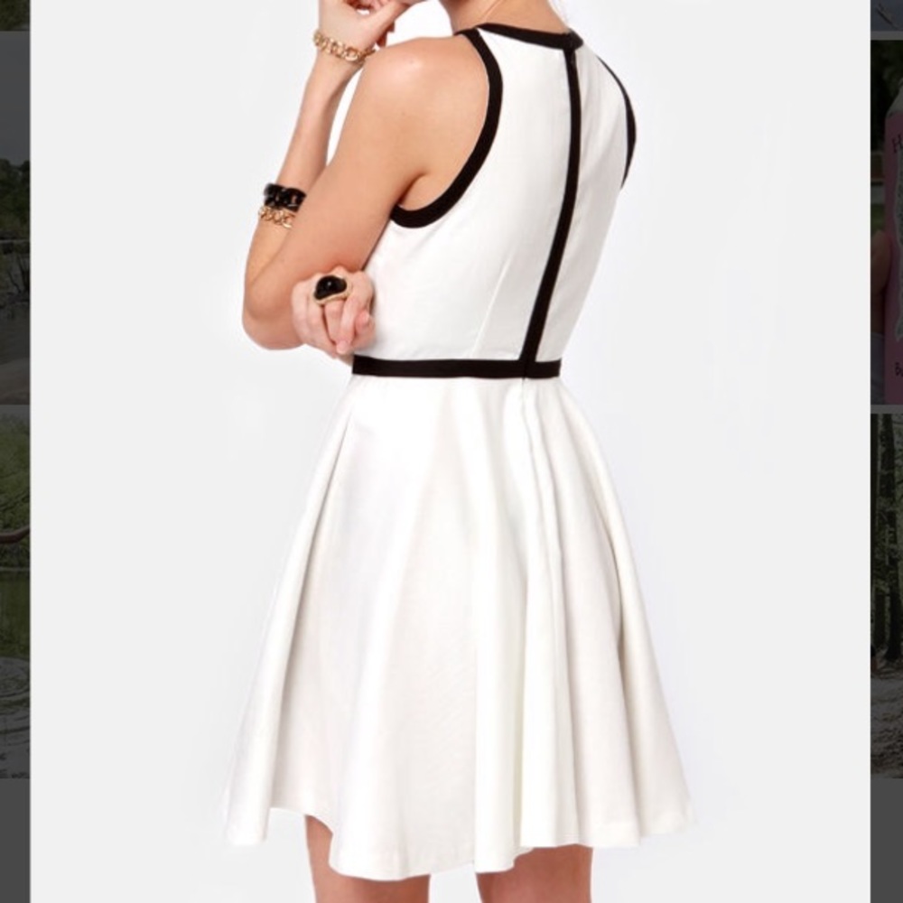 BB Dakota High Neck Skater Dress